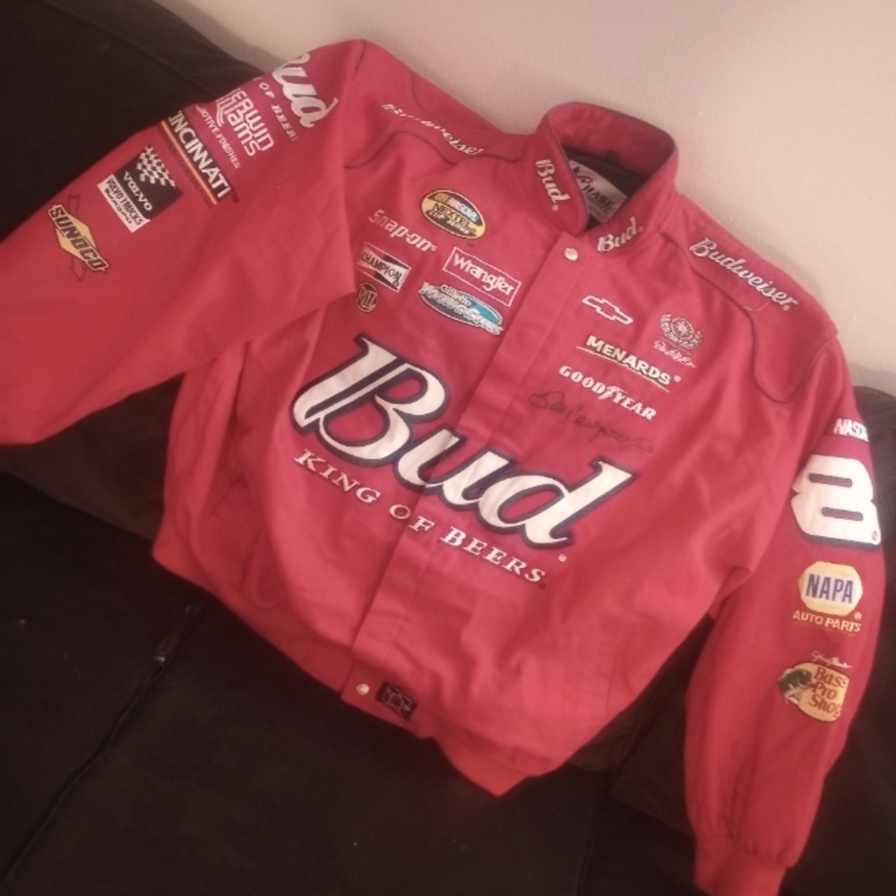 Dale Earnhardt polyester jacket